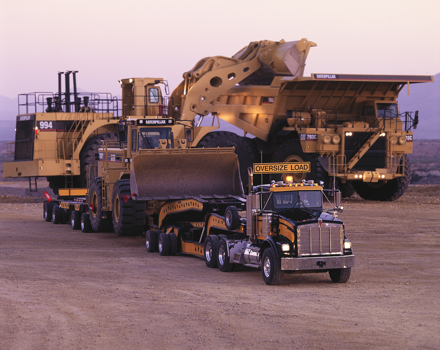 cat equipment vehicles large product photography henry ngan studio 3  — Studio 3, Inc.