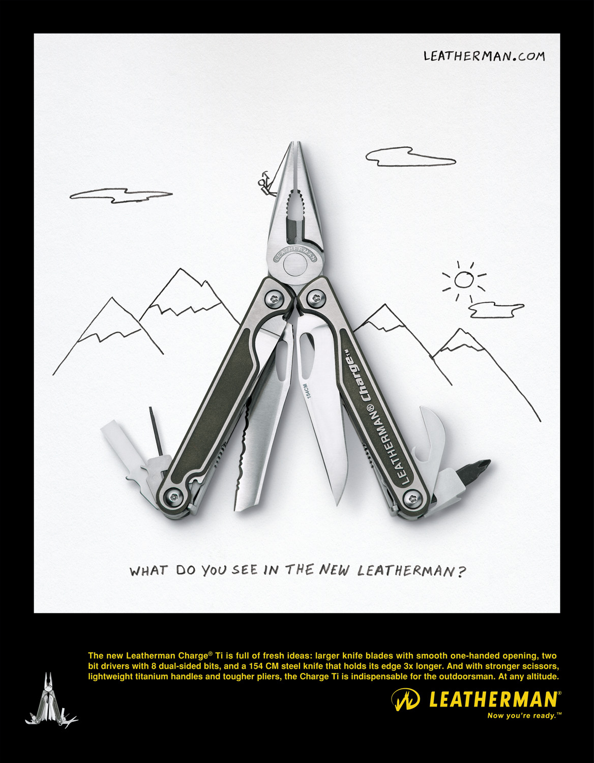 leatherman tool climbing advertisement product photography studio 3  — Studio 3, Inc.