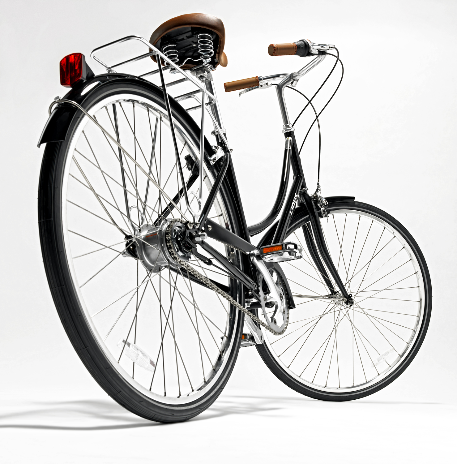 black bicycle red light  — Studio 3, Inc.