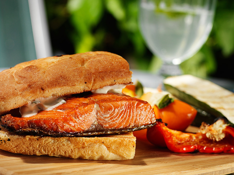 Salmon Sandwich   — Studio 3, Inc.