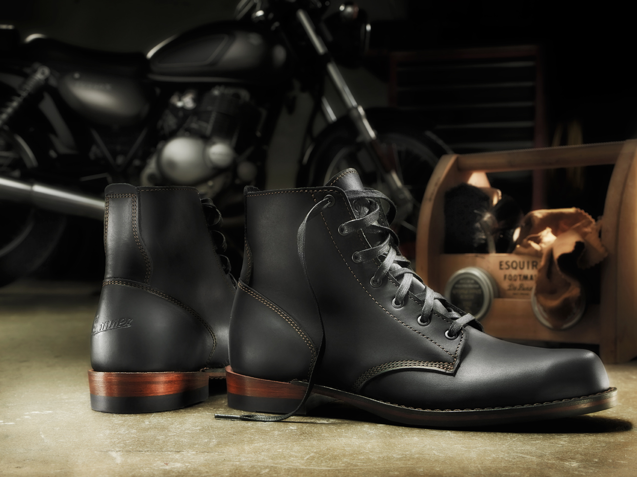 Men's Danner Williams Boots shoe photography shot by Studio 3