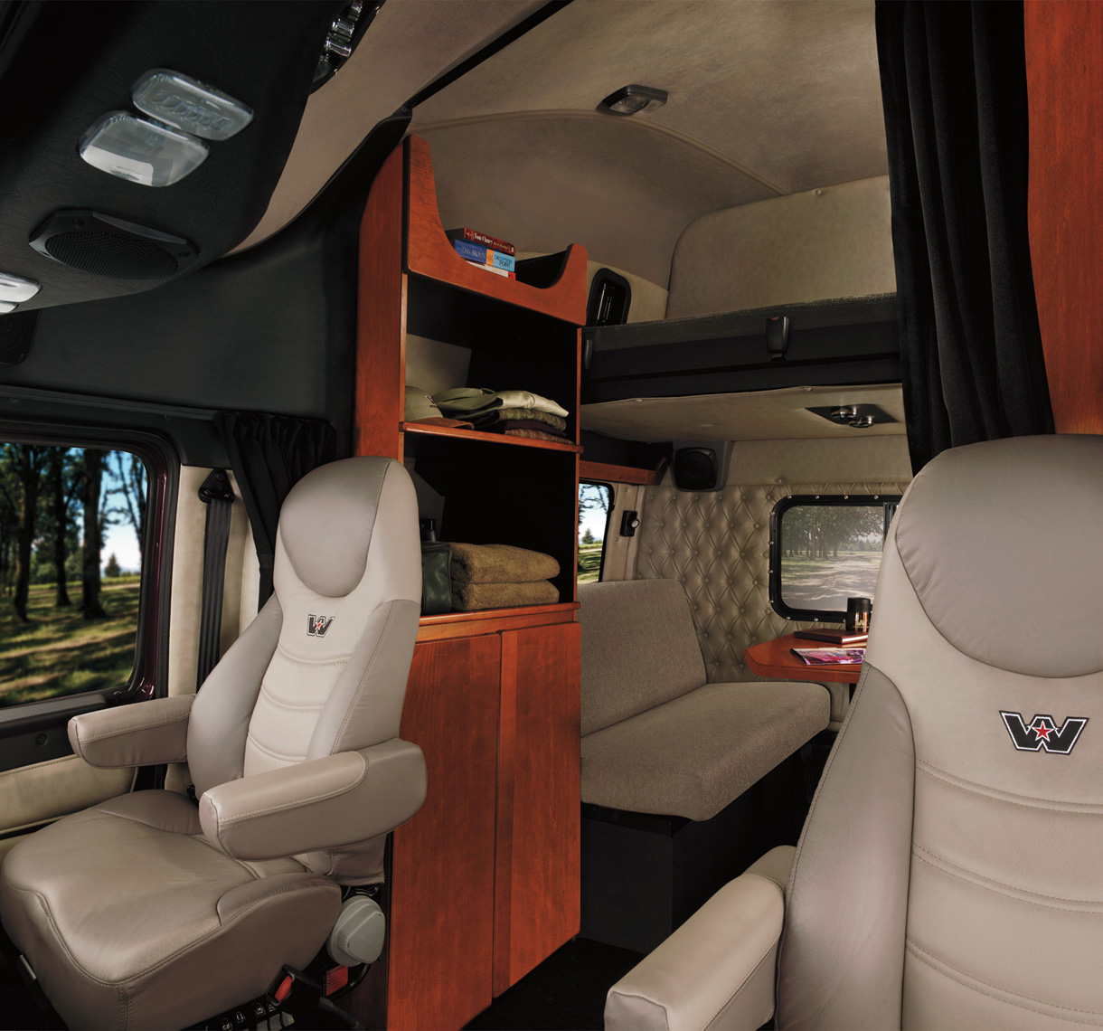 western star trucks interior